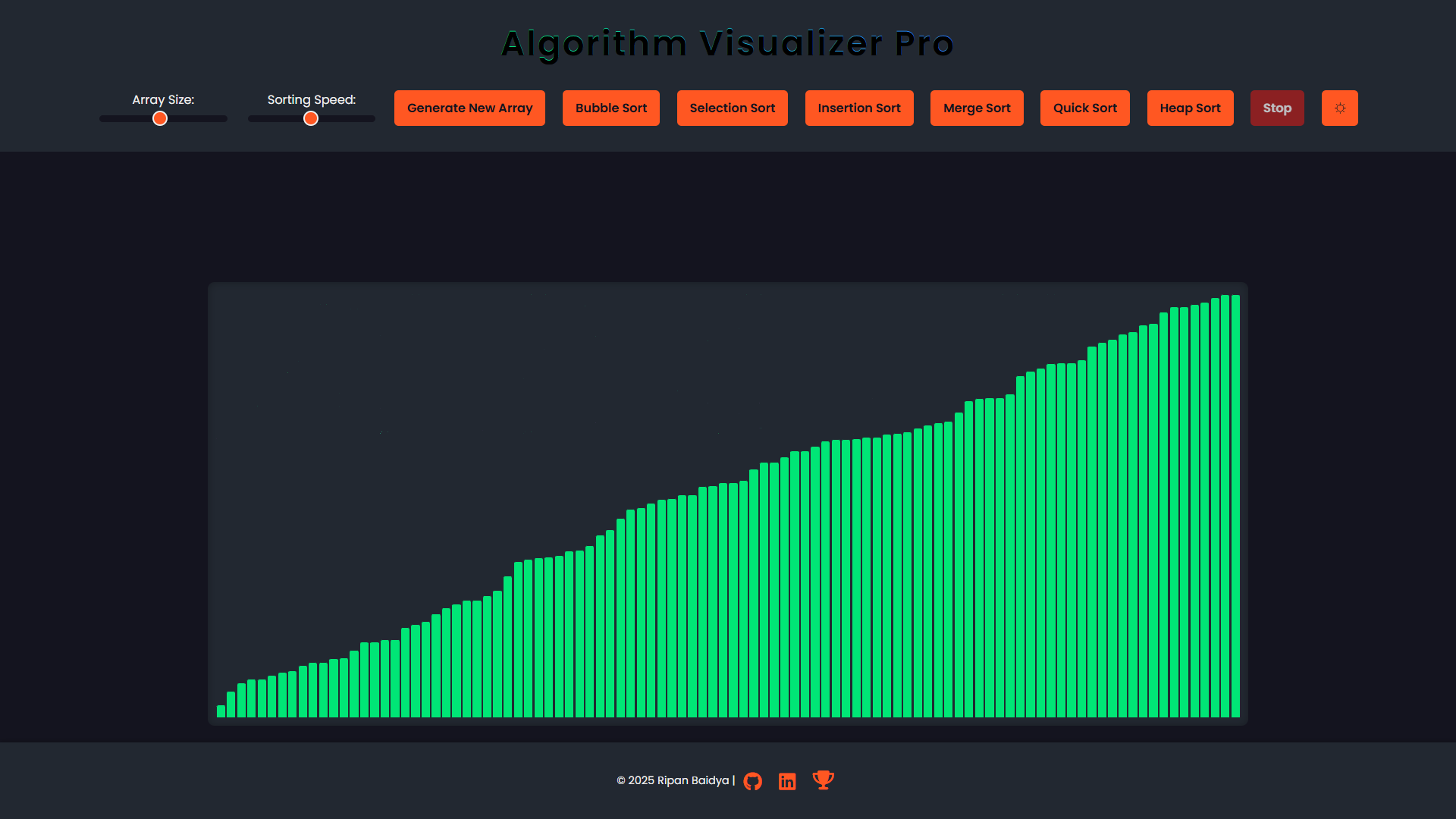 Sorting Visualizer